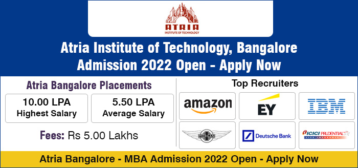 Atria Institute of Technology (AIT) Bangalore | Engineering colleges in  bangalore, Engineering colleges, Professional education