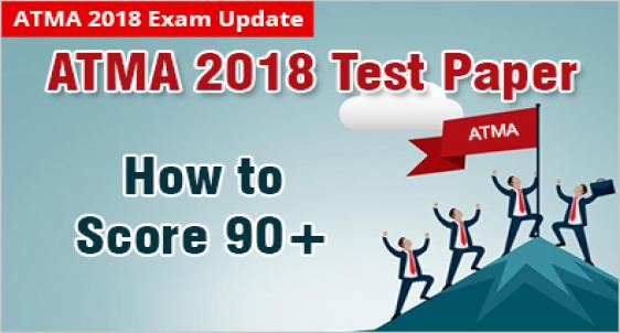 ATMA 2018 Exam pattern and Actual Test Papers