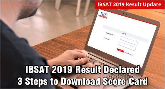 IBSAT 2019 Result Declared