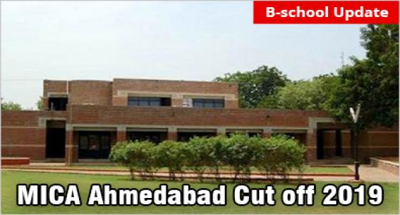 MICA Ahmedabad Cut off 2019: