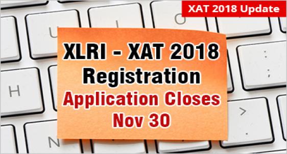 XAT 2018 registration