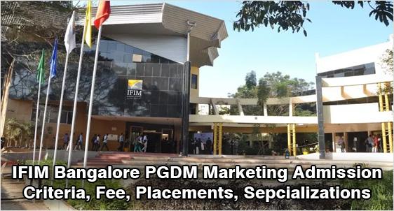 IFIM Bangalore launches PGDM Marketing with Specialization 