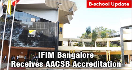 IFIM Bangalore receives AACSB Accreditation