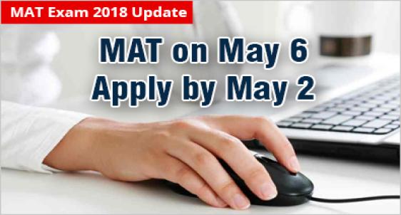 MAT 2018 Submit your Application by May 2  