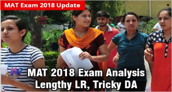 MAT 2018 Analysis May Exam 