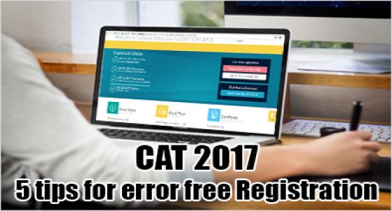 CAT 2017 registration