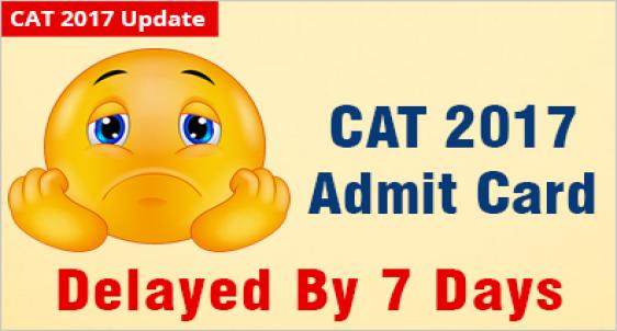 CAT 2017 Admit Card