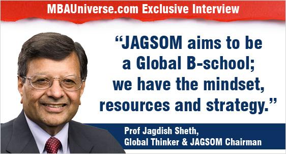 Interview Jagdish Sheth, Chairman, JAGSOM Bangalore