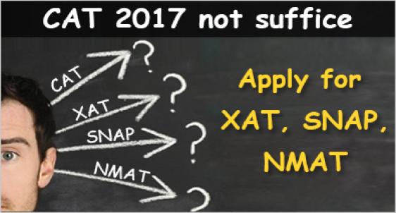 Take more exams with CAT 2017 