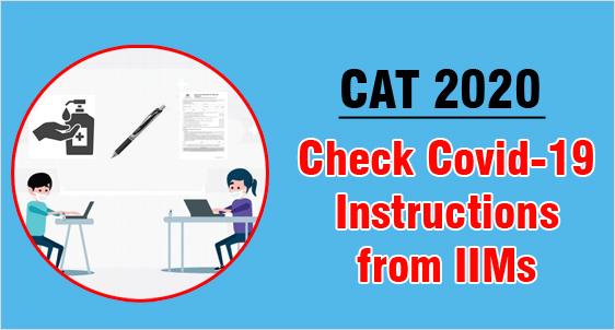 Check Covid-19 Instructions from IIMs 