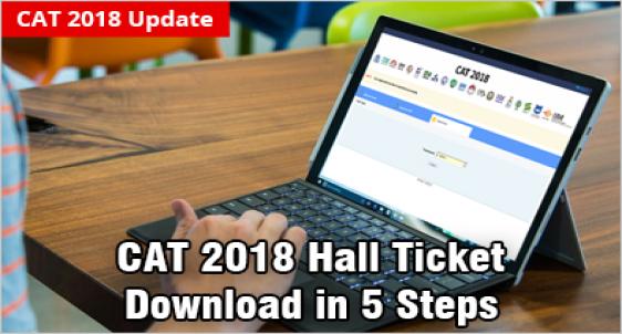 CAT 2018 Hall Ticket Download