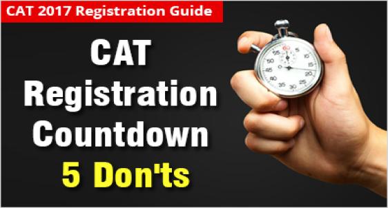 CAT 2017 Registration 