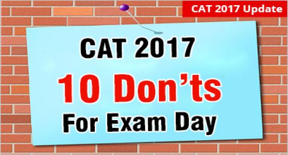 CAT 2017 Exam Day