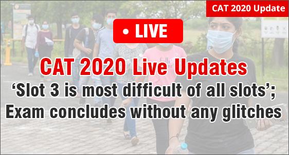 CAT 2020 Live Updates