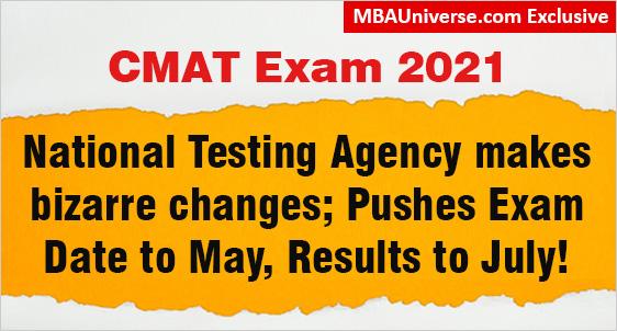 NTA Making Bizarre Changes in CMAT 2021 Exam Dates 
