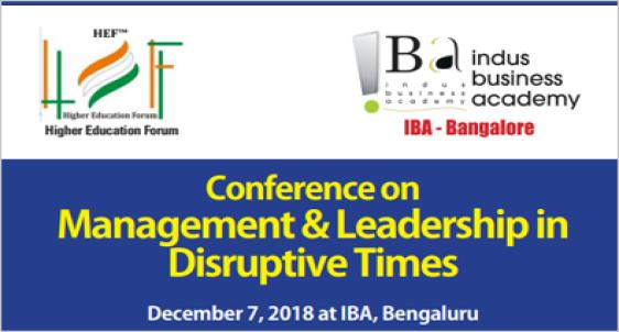 HEF-IBA Bengaluru Conference