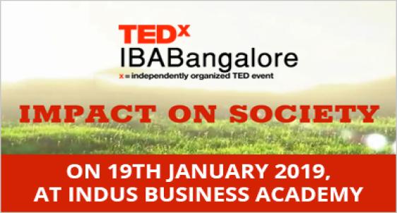 IBA Bangalore Organizes TEDx 2019 