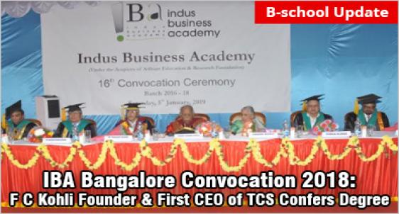 IBA Bangalore Convocation 2018