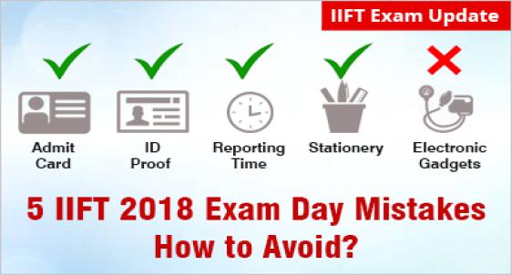IIFT 2018: 5 Mistakes to Avoid on Exam Day