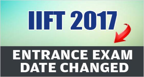 IIFT 2017 Exam Date Changed