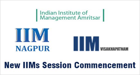 New IIMs session commencement