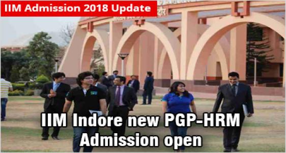 IIM Indore PGP-HRM 2018-20