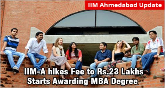 IIM Ahmedabad hikes fee 