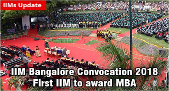 IIM Bangalore Convocation 2018