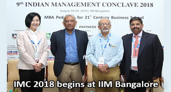 IMC 2018 Inaugurated at IIM Bangalore 