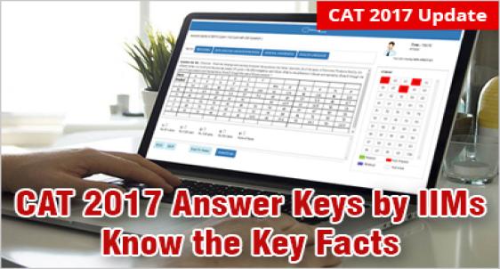 CAT 2017 Answer keys 