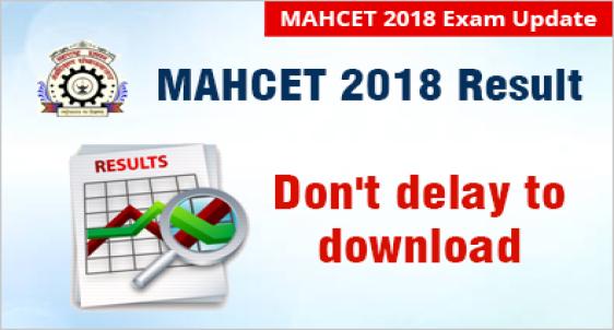 MAHCET 2018 result
