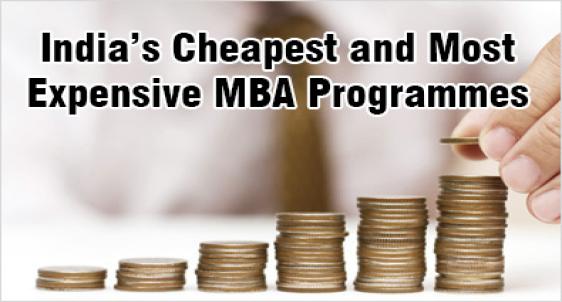 Cheapest and expensive MBA