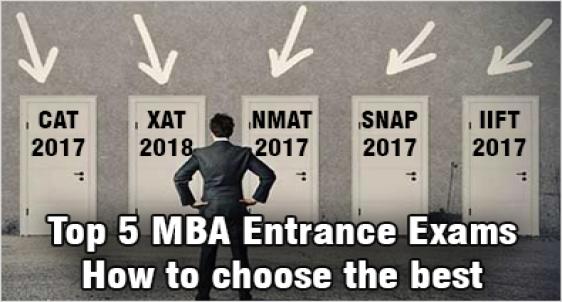 How to choose the MBA exam