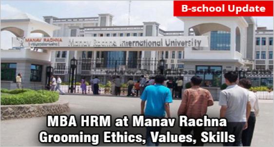 MBA HRM at Manav Rachna 