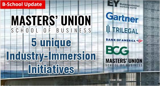 Five initiatives at Masters’ Union Gurgaon MBA