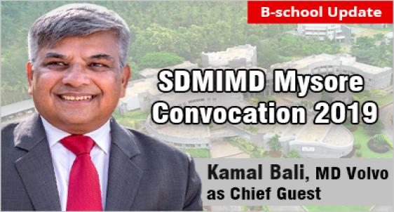 SDMIMD Mysore to Celebrate Convocation 2019 with Kamal Bali
