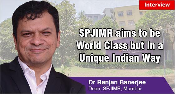 Dr Ranjan Banerjee Dean SPJIMR