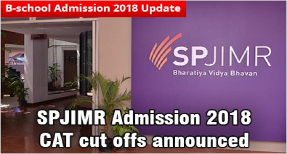 SPJIMR Admission 2018