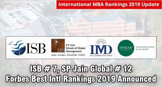 ISB Ranks #7, SP Jain Global #12 in Forbes