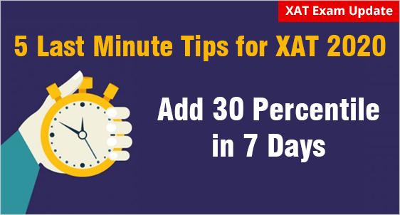 Last Minute Tips for XAT 2020