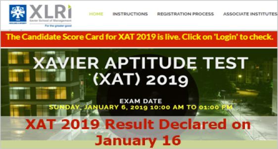 XAT Result declared