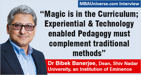 Interview of Dr Bibek Banerjee, Dean, School of Management & Entrepreneurship, Shiv Nadar University