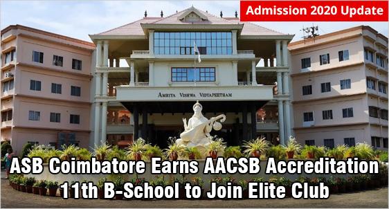 Amrita School of Business, Coimbatore Earns AACSB Accreditation