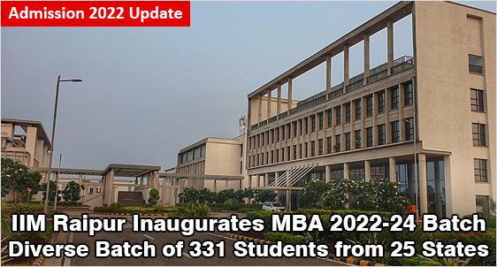 IIM Raipur MBA 2022-24 Batch Profile