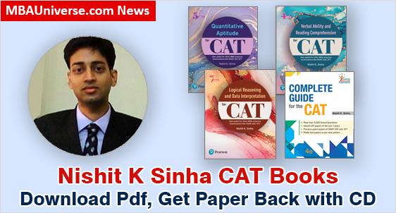 CAT Books by Nishit K Sinha 