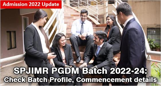 SPJIMR Mumbai Batch Profile PGDM 2022-24 