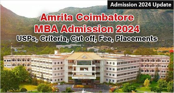Amrita MBA Admission 2024
