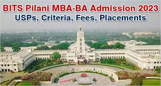 BITS Pilani MBA Admission 2023