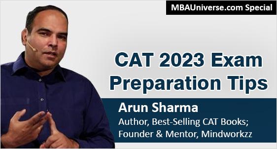 Arun Sharma CAT Preparation Tips