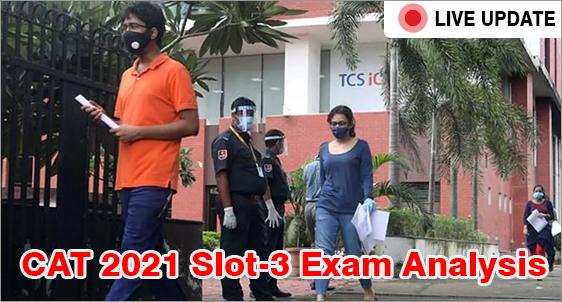 CAT 2021 Slot 3 Exam Analysis 